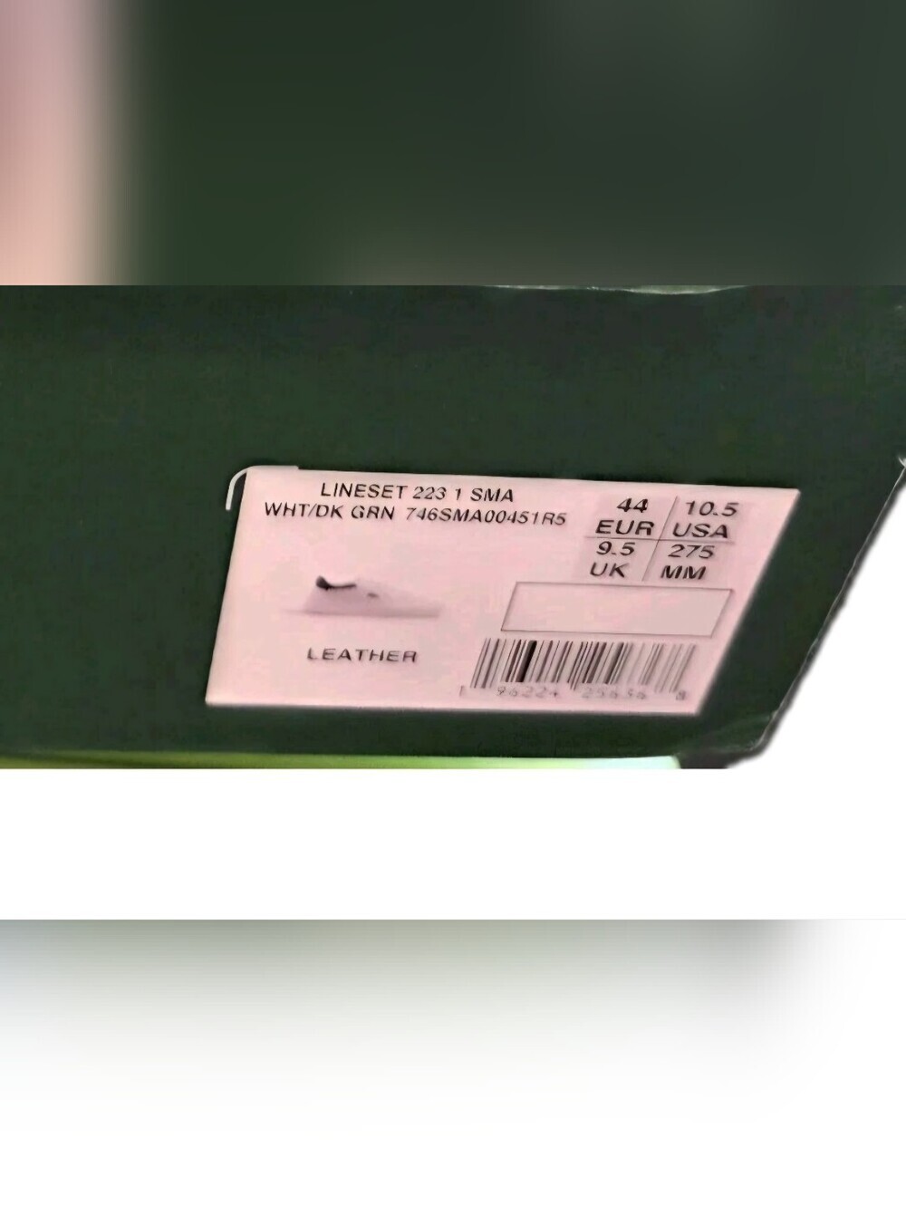 Lacoste Court White Lineset Athletic Sneakers US Men's Size 10.5 NIB - Picture 12 of 12